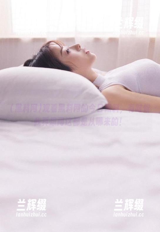 观看黑料网的今日黑料，有时候我真想问这都是从哪来的！-兰辉缀